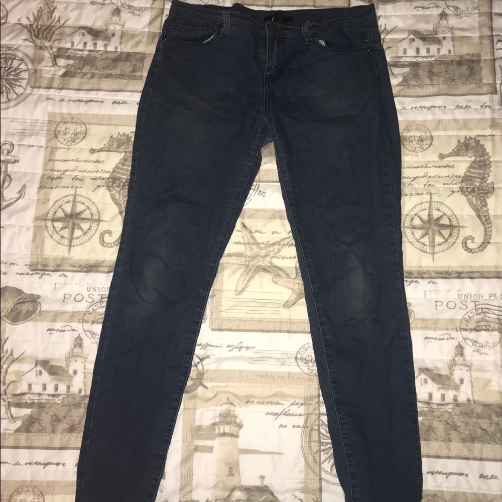 Forever 21 Jeans, dark blue denim